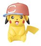 Pokemon the Movie 20: I Choose You! Kumkum Puzzle Mini Satoshi`s Pikachu Alola Cap (Block Toy)