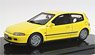 Honda Civic EG6 Yellow (Diecast Car)