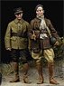 WWII French Tank Crewman & French NCO (TBO35101 + TBO35102) (Plastic model)