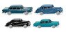(N) Classic Passenger Car (Set of 4) (Vier Klassische Personenwagen) (Model Train)