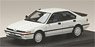 Honda Quint Integra (DA1) w/ Rear Spoiler Greek White (Diecast Car)
