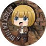 Attack on Titan Season 2 Can Badge Armin Deformed Ver (Anime Toy)