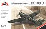 独・メッサーシュミットBf109D-1・ドイツ空軍 (プラモデル)