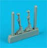 Bf109 Control Lever (Set of 2) (for Hasegawa) (Plastic model)