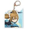 [Sword Art Online: Ordinal Scale] Big Acrylic Key Ring 03 (Silica) (Anime Toy)