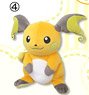 Pokemon Plush PP79 Raichu (S) (Anime Toy)