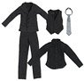 PNXS Three Pieces Suits Set (Black) (Fashion Doll)