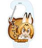 Kemono Friends/Words Design Acrylic Carabiner (Serval) (Anime Toy)