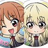 Aho-Girl Tojicolle Can Badge (Anime Toy)