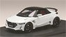 Honda S660 Mugen RA Option Equipped Vehicle Premium Star White Pearl (Diecast Car)