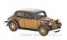(HO) Mercedes 130 (W23) 1934 Dark Brown/Light Brown (Model Train)