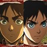 Attack on Titan Chara Badge Collection A / Eren (Set of 8) (Anime Toy)