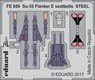 Seatbelts Steel for Su-35 Flanker-E (for Kitty Hawk) (Plastic model)