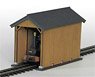 (HOe) `Wooden Kit` Engine Shed Kit (Narrow Gauge Club) (Unassembled Kit) (Model Train)