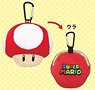 Super Mario MZ29 Plush Pouch (Super Mushroom) (Anime Toy)