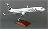 737-900ER アラスカ航空 (木製スタンド ギア付) (完成品飛行機)