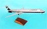 MD-80 Aeromexico (w/Wooden Stand, Gear) (Pre-built Aircraft)
