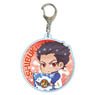 Gyugyutto A Little Big Acrylic Key Ring Dive!!/Shibuki Okitsu (Anime Toy)