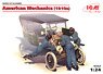 American mechanics (1910s) (Set of 3) (Plastic model)