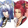 [Sengoku Night Blood] Heart Shaped Glitter Acrylic Badge Vol.2 (Set of 10) (Anime Toy)
