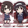 Saekano: How to Raise a Boring Girlfriend Flat Trading Emblem Acrylic Key Ring (Set of 5) (Anime Toy)