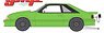 1320 Drag Kings 1993 Ford Mustang Cobra `King Snake` - Nitro Green (Diecast Car)