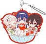 Bungo Stray Dogs Rubber Strap Rich Anmitsu with Everyone! (Anime Toy)