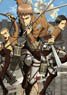 Attack on Titan B2 Tapestry Jean & Connie & Marco (Anime Toy)