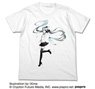 Hatsune Miku V4X T-Shirts White L (Anime Toy)