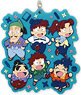 Nintama Rantaro Rubber Key Ring (1st Graders) (Anime Toy)
