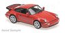 Porsche 911 Turbo (964) 1990 Red (Diecast Car)