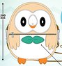 Pokemon Plush Pochette (Rowlet) (Anime Toy)