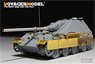 WWII German Jagdpanther II Tank Destroyer 128mm Gun Barrel (For Amusing Hobby 35A011) (Plastic model)