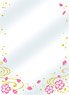 ブロッコリースリーブプロテクター 【世界の文様】 「桜花絢爛」 (カードスリーブ)