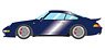Porsche 911(993) Carrera RS 1995 Midnight Blue Metallic (Diecast Car)