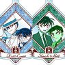 Detective Conan Classic Emblem Acrylic Key Ring Vol.2 (Set of 6) (Anime Toy)