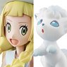 G.E.M. Series Pokemon Lillie & Snowy (Alolan Vulpix) (PVC Figure)
