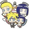 Rubber Mascot Buddy-Colle Boruto: Naruto Next Generations Kazoku Dattebasa! (Set of 6) (Anime Toy)