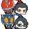 Rubber Mascot Kamen Rider Den-O Memory of the 10th Anniversary (Set of 8) (Anime Toy)