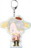 Yuri on Ice x Sanrio Characters Big Key Ring Victor Stamp Rally Ver. (Anime Toy)