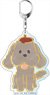Yuri on Ice x Sanrio Characters Big Key Ring Makkachin Stamp Rally Ver. (Anime Toy)