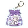 Pukasshu Acrylic Key Ring Re: Life in a Different World from Zero/Emilia (Anime Toy)