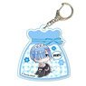 Pukasshu Acrylic Key Ring Re: Life in a Different World from Zero/Rem (Anime Toy)