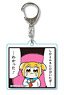 Square Clear Key Ring Part5 Pop Team Epic/9 (Anime Toy)