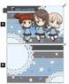 Girls und Panzer der Film Water-Repellent Pouch Keizoku High School Deformed Chara (Anime Toy)