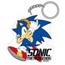 Sonic the Hedgehog Acrylic Key Ring (Anime Toy)