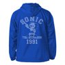 Sonic the Hedgehog Classic Sonic Hooded Windbreaker Blue x White L (Anime Toy)
