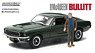 Bullitt (1968) - 1968 Ford Mustang GT Fastback with Steve McQueen Figure (Diecast Car)