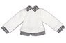 Fake Layered Sweater (White) (Fashion Doll)