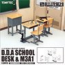 1/12 Little Armory (LD011) Designated Defense School`s Desk Grease Gun Set (Plastic model)